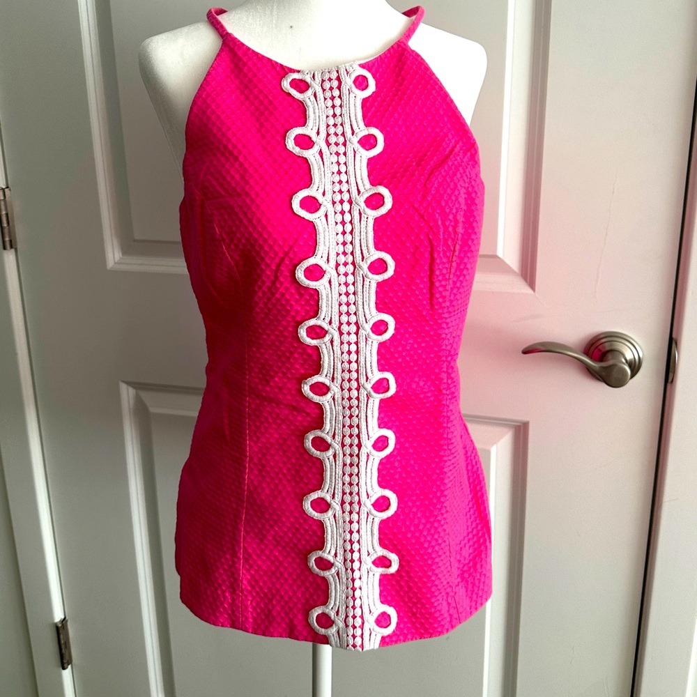 Lilly Pulitzer Annabelle Top EUC Size 6